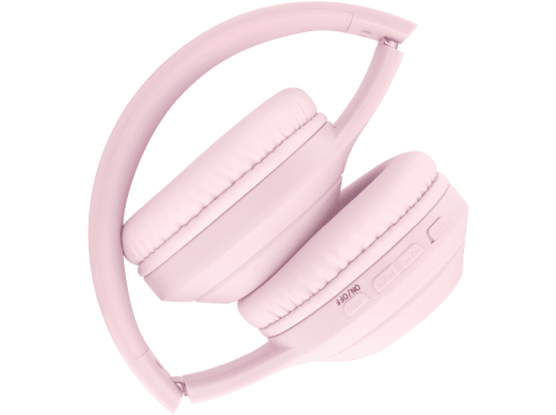Auriculares inalámbricos - Vieta Pro Silence, De Diadema, Bluetooth, Cancelación de ruido, Rosa
