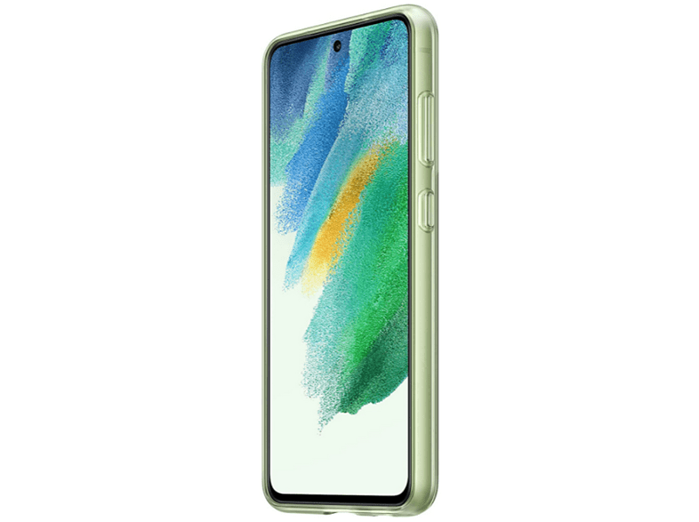 Funda - Samsung ‎EF-XG990CMEGWW, Para Samsung S21 FE, Trasera, Nailon, Verde azulado