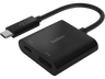 Adaptador - Belkin AVC002BTBK, Cargador, De USB-C a HDMI, Compatible con Apple, Negro