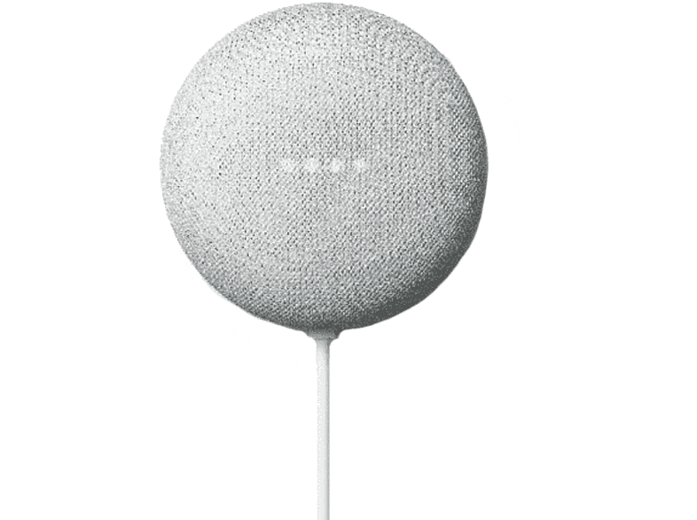 Altavoz inteligente - Google Nest Mini, 2ª generación, Chalk/Rock, Blanco