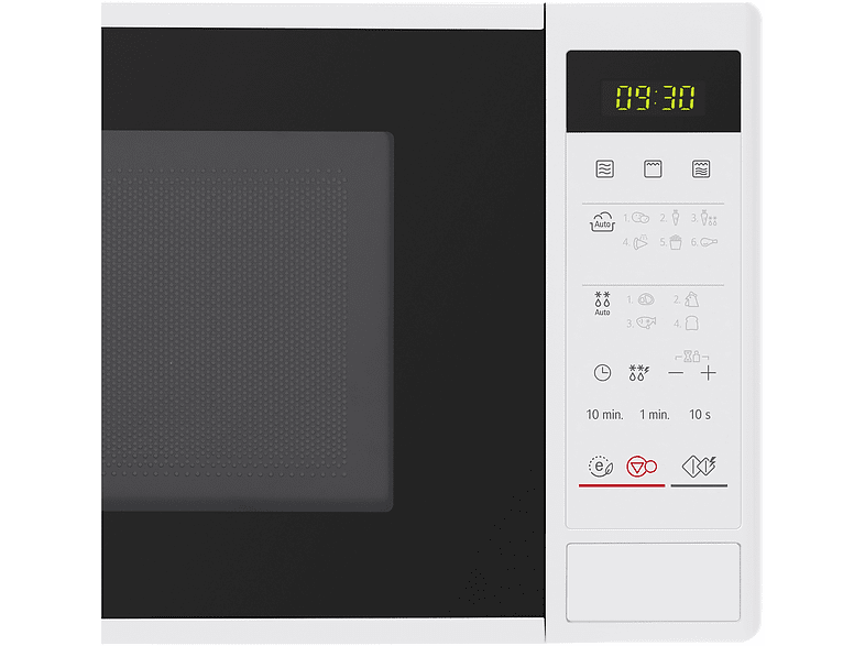 Microondas - LG MH6042DW, 700 W, Función Grill, 700 W, 20 l, Panel táctil, Blanco