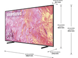 TV QLED 65 - Samsung TQ65Q64CAUXXC, UHD 4K, Quantum Processor Lite 4K, Smart TV, DVB-T2 (H.265), Negro