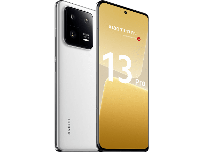 Móvil - Xiaomi 13 Pro, Blanco, 256 GB, 12 GB, 6.73 QHD+ AMOLED 120 Hz, Snapdragon® 8 Gen 2, 4820 mAh, Android 13 - MIUI 14