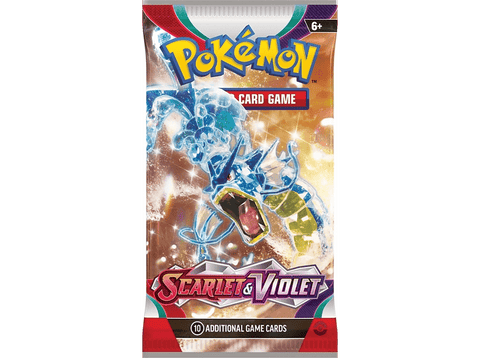 Juego - Magicbox Pokémon TCG: Scarlet & Violet, Booster con 10 cartas, Aleatorio