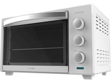 Mini horno - Cecotec Bake&Toast 2800 White, Convección, Multifunción, 1600 W, 28 L, 6 modos, Temporizador, Doble cristal, White