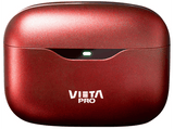 Auriculares True Wireless - Vieta Pro Mute 2, ANC-35db, Dual Pairing, Voice Assistant, 22 hs, Rojo