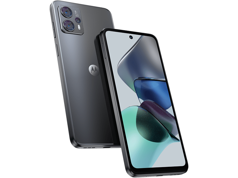 Móvil - Motorola G23, Matte Charcoal, 128 GB, 8 GB RAM, 6.5 HD+, MediaTek Helio G85, 5000 mAh, Android