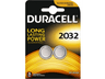 Pilas - Duracell 2032, De botón, Litio, 3V, Larga duración, 2 unidades