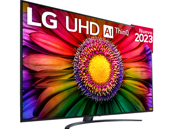 TV LED 86" - LG 86UR81006LA, UHD 4K, Inteligente α7  4K Gen6, Smart TV, DVB-T2 (H.265), Azul Ceniza