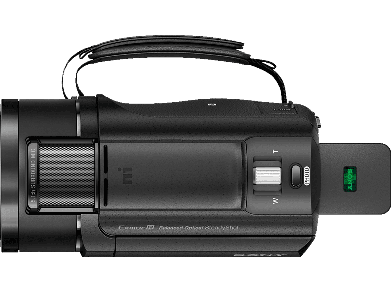 Videocámara - Sony FDRAX43A, 4K, Zoom óptico 20x (Digital 40x), Gran angular, Enfoque automático rápido, Negro