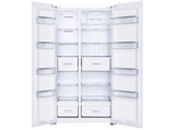 Frigorífico americano - Infiniton SBS-470WD, 503 l, 1.07 kW/h, No Frost, Fast Cooling, Luz LED, Blanco