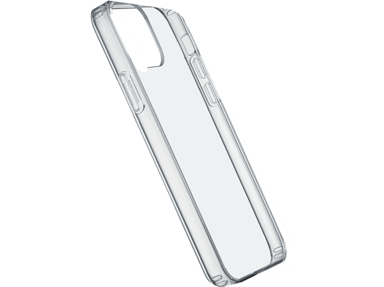 Funda - Cellularline CLEARDUOIPH12MAX, Para iPhone 12 / 12 Pro, TPU, Transparente