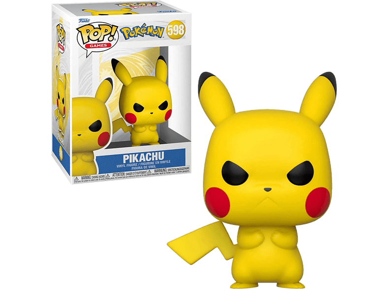 Figura - Funko Pop! Pikachu enfadado, Pokémon
