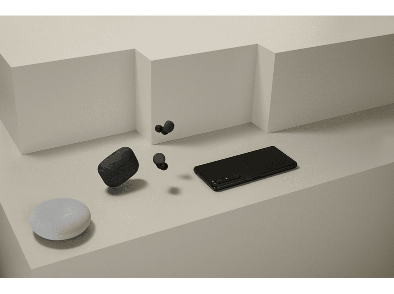 Auriculares True Wireless - Sony WFLS900N, LinkBuds S, Noise Cancelling, 20 h, Optimizado para Alexa y Google, Negro
