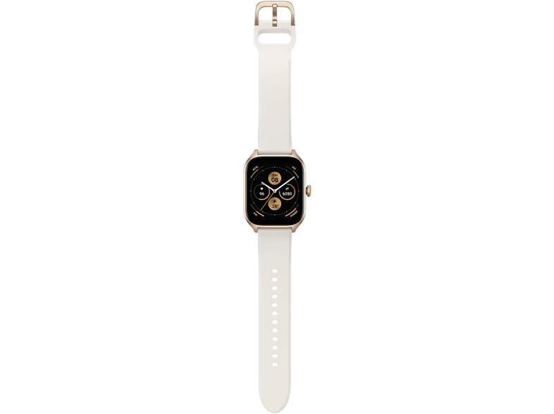 Smartwatch - Amazfit GTS 4, AMOLED 1.75, 20 mm, Carcasa de Aleación de aluminio, Misty White