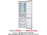 Frigorífico combi - LG GBB72MBUBN, No frost, 203 cm, Acero antihuellas texturizado