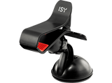 Soporte de móvil para coche - ISY ICH-1100, Rotación 360º, Universal, 9 cm, Negro