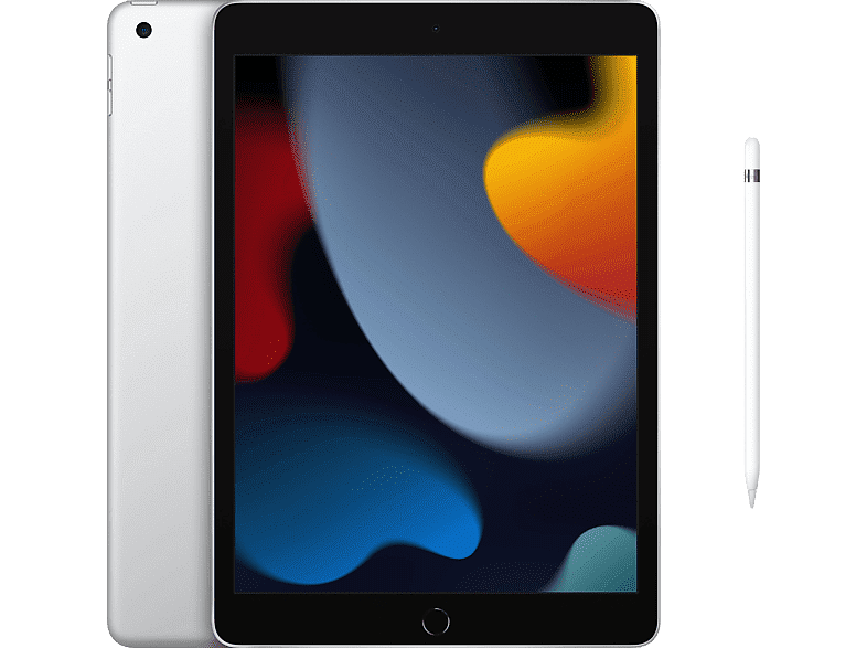 APPLE iPad (2021 9ª gen), 64 GB, Plata, WiFi, 10.2, iPadOS + Apple Pencil (1.ª generación)