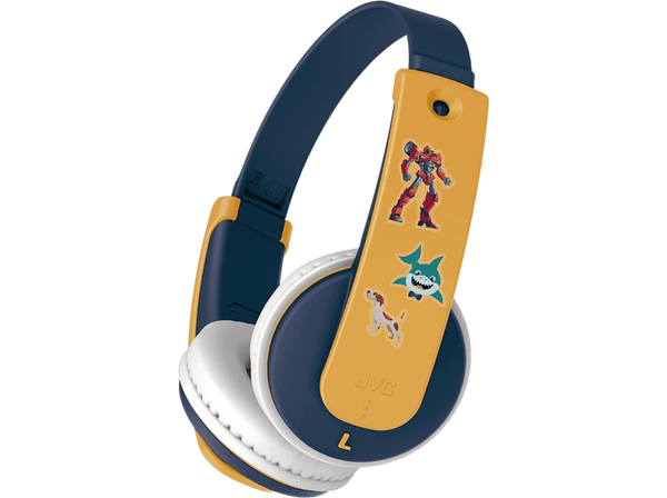 Auriculares inalámbricos - JVC HA-KD10W-Y-E, De diadema, Bluetooth 5.0, Para niños, Rosa