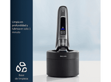 Afeitadora - Philips S7783/55, 9W, Autonomía 60 minutos, LED, Tecnología Wet & Dry, Cápsula de limpieza, Negro