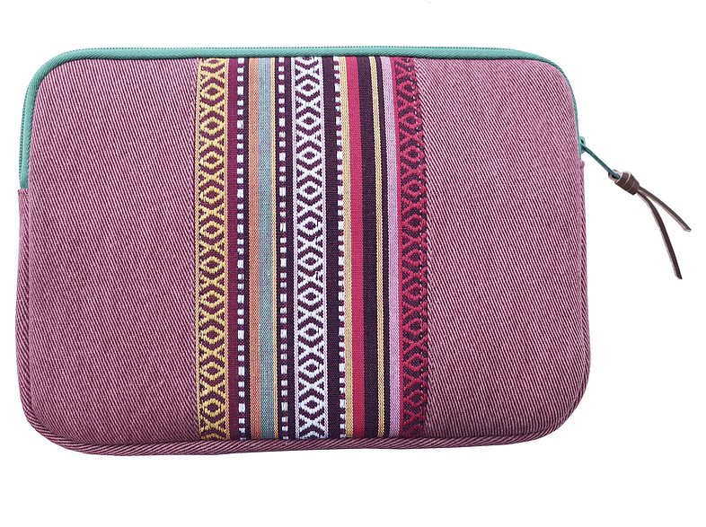 Funda tablet - VamVam Cereza, Universal, Hasta 11 , Cierre con cremallera, Multicolor