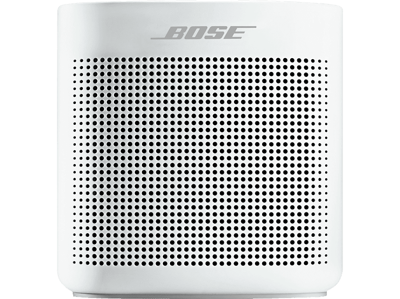Altavoz inalámbrico - Bose SoundLink Color II, Blanco, Bluetooth, Resistente al agua, Micro-USB, Entrada