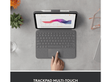 Funda con teclado - Logitech Combo Touch para iPad (10.ª generación), Teclado retroiluminado