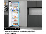 Congelador vertical - Samsung BESPOKE RZ32A7485S9/EF, 323 l, 40 dB, 185 cm, Metal Cooling, Inox