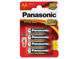 Pilas AA - Panasonic LR6 Pro Power, 4 uds