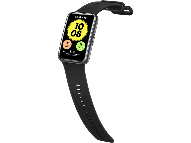 Smartwatch - Huawei Watch Fit New, 21 cm, AMOLED 1.64, GPS, 5ATM, Medición oxígeno en sangre, Negro
