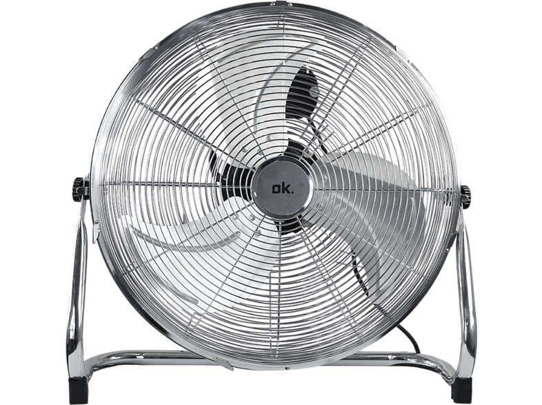Ventilador industrial - OK OFF 40323, 80 W, 3 velocidades, 3 aspas, 63.3 dB(A), Plata