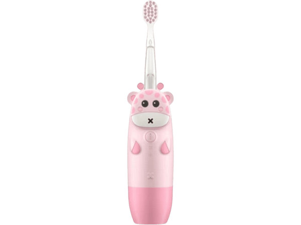 Cepillo eléctrico - InnoGIO GIO-450PINK, Para niños, Sónico, Función de memoria, IPX7, Luces de colores, Rosa