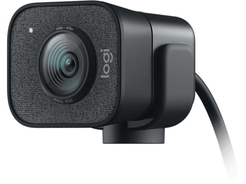 Webcam - Logitech StreamCam, Full HD, Micrófono, 60FPS, Negro