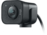 Webcam - Logitech StreamCam, Full HD, Micrófono, 60FPS, Negro