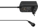 Fuente de alimentación - Hama, Universal, 7 enchufes adaptadoresr, 27 W, Negro