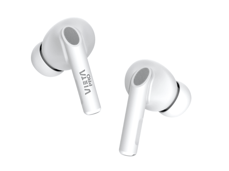Auriculares inalámbricos - Vieta RVJ7000WH, True Wireless, 20 h, IPX 4, Blanco + Estuche de carga