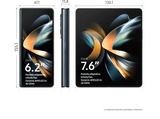 Móvil - Samsung Galaxy Z Fold4 5G, Verde, 256 GB, 12 GB RAM, 7.6 QXGA+, SM8475 Octa-Core, 4400 mAh, Android 12