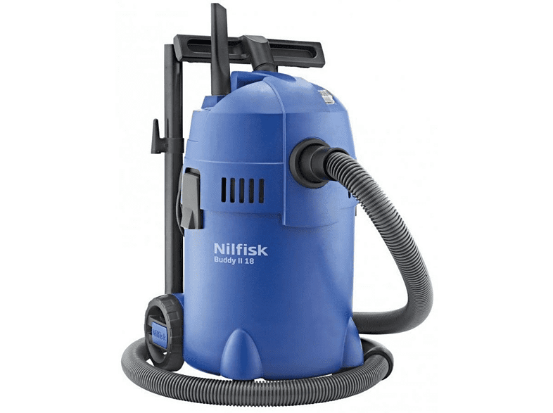 Aspirador con y sin bolsa - Nilfisk Buddy II 18 Potencia 1200W, Capacidad de depósito 18L,