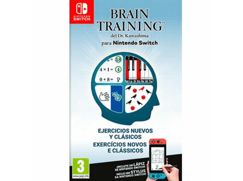 Juego Nintendo Switch Brain Training del Dr. Kawashima Nintendo Switch