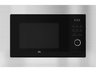 Microondas integrable - OK OMWG 2022-31 BI DM, 800 W, 5 niveles de potencia, 20 l, Con Grill, Gris y Negro