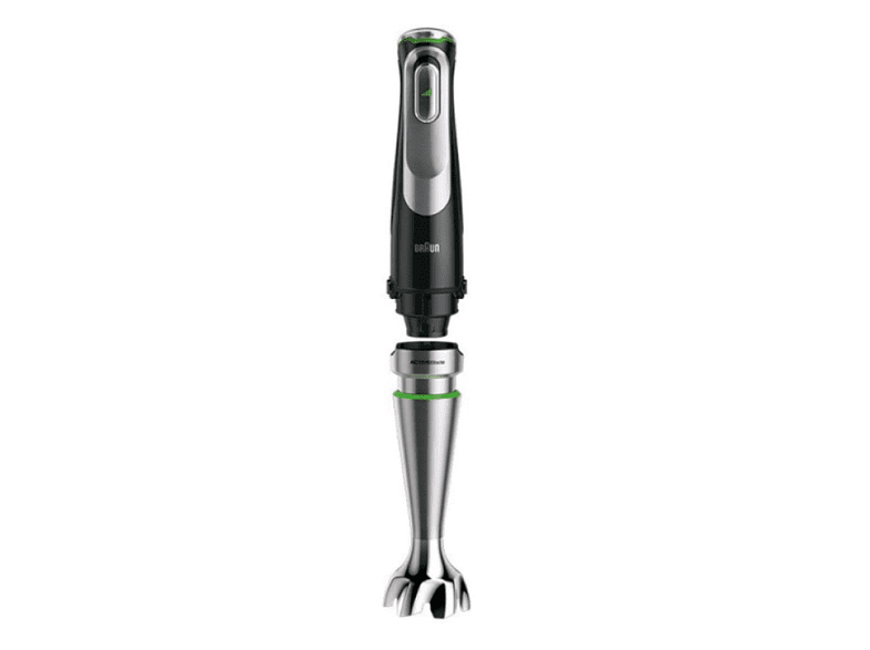 Batidora de mano - Braun MQ9187XL, 1000 W, 0.6 l, 21 Velocidades, Negro