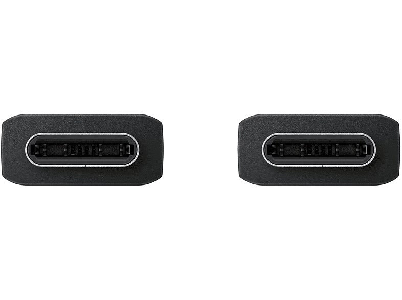 Cable USB C - Samsung EP-DX310JBEGEU, 1.8m, 3 A, Macho-Macho, Negro