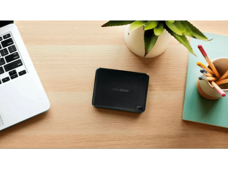 Disco duro externo 5 TB - Western Digital WDBAJN0050BBK-WESN, 5 Gbps, USB 3.0, HDD, Negro