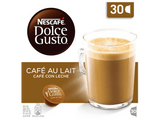 Cápsulas monodosis - Nescafé Dolce Gusto Magnum Café Leche, Robusta, 30 Unidades
