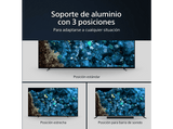 TV OLED 65 - Sony BRAVIA XR 65A80L, 4K HDR 120, HDMI 2.1 Perfecto PS5, Smart TV (Google TV), Alexa, Siri, Bluetooth, Chromecast, Eco, Diseño Elegante
