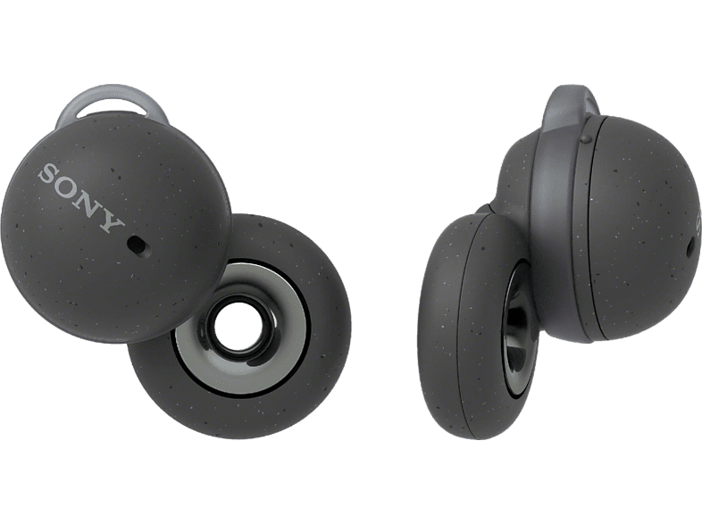 Auriculares True Wireless - Sony WF-L900H, Link Buds, Diseño de anillo abierto, 17.5h, Micrófono, Bluetooth segura, Alexa, Google assistant, Gris