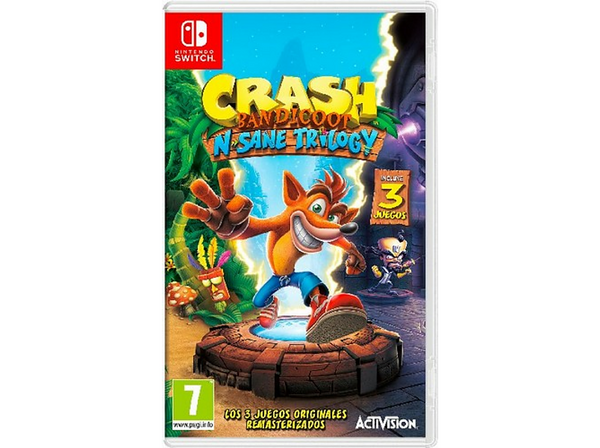 Nintendo Switch Crash Bandicoot N.Sane Trilogy