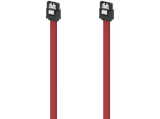 Cable SATA - Hama 00200739, Serial-ATA III, 6 Gbit/s, 45 cm, Rojo