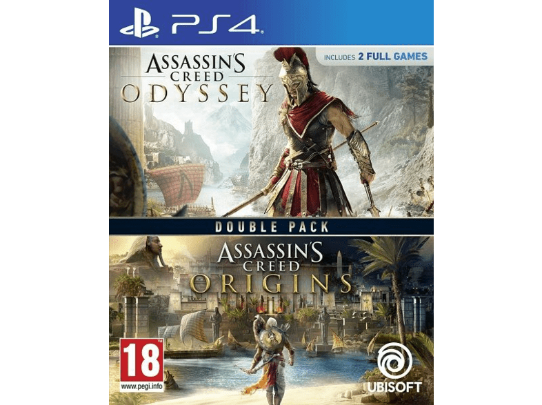 PS4 Assassin's Creed Odyssey + Assassin's Creed Origins (Double Pack)