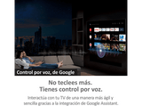 TV LED 65 - Haier S8 Series H65S800UG, Smart TV (Android TV 11) , UHD 4K, Dolby Atmos-Vision, Altavoces Frontales, Control por Voz, Dbx-tv®, Negro
